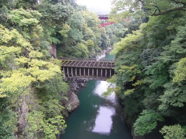 日本三名橋：猿橋からの眺め.jpg