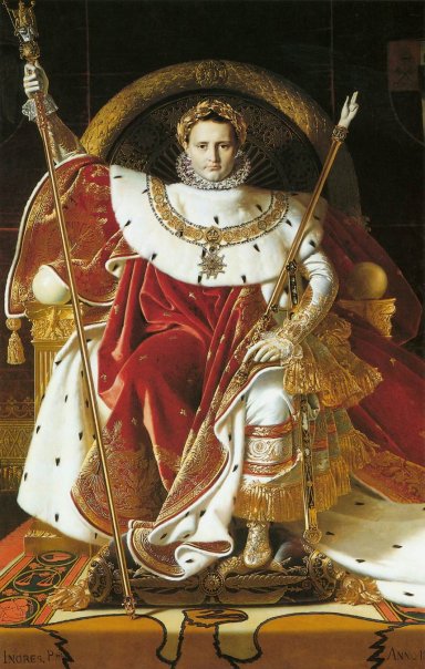 Napoleon I on the Imperial Throneナポレオン.jpg